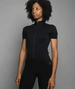 Ashmei Women's Signature Merino Cycle Jersey On Bike