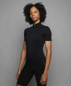 Ashmei Women's Signature Merino Cycle Jersey On Bike