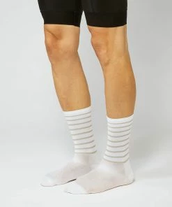 Fingerscrossed Socks - Ringlet - White/Sand