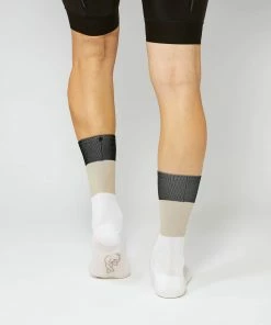 Archive Sale Fingerscrossed Socks - Block - Sand/Black/White