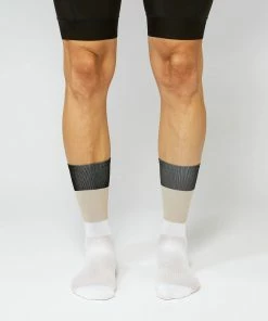 Archive Sale Fingerscrossed Socks - Block - Sand/Black/White