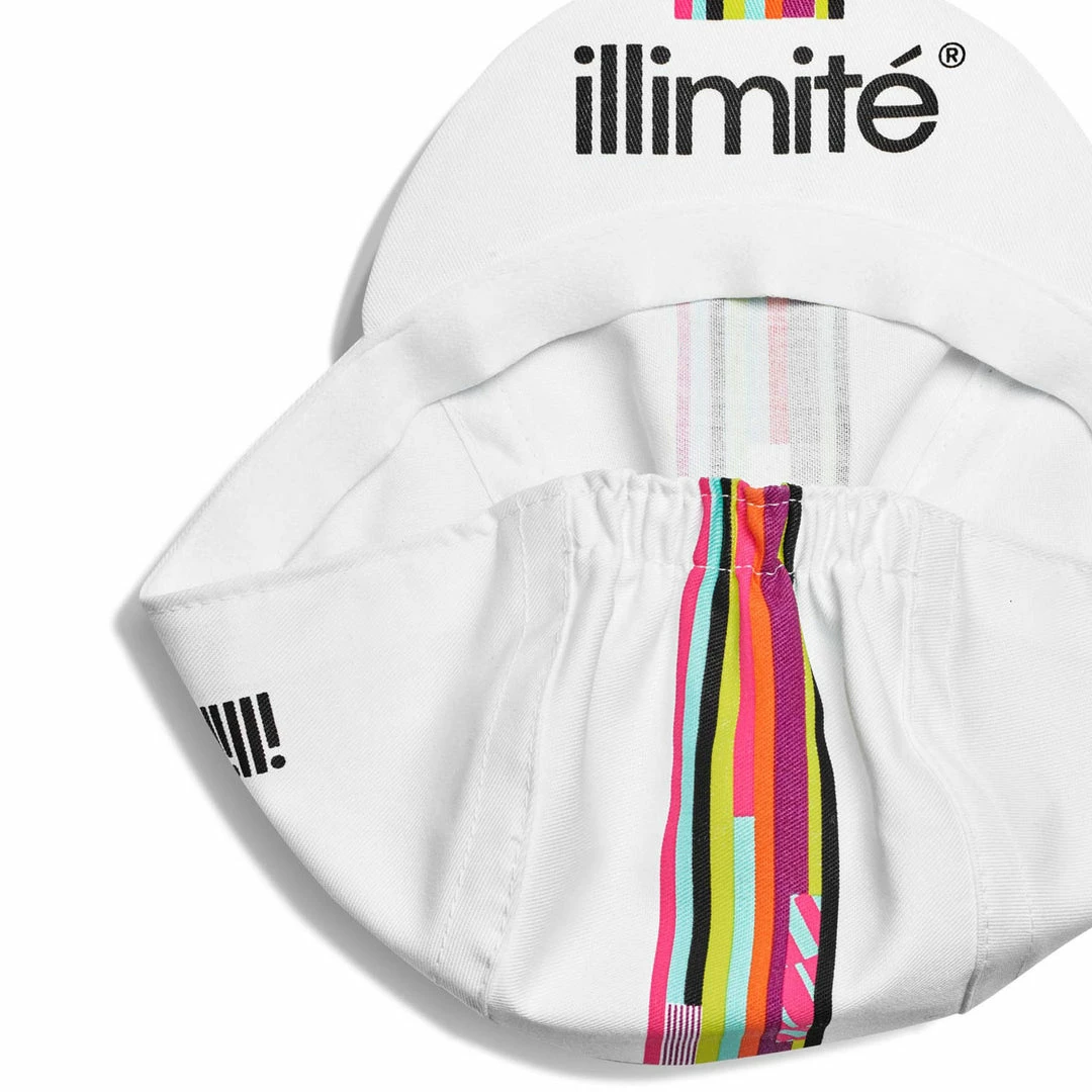 Archive Sale Illimité - White Funk - Cycling Cap