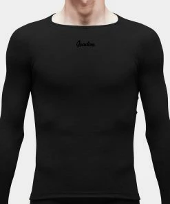 On Bike Isadore - 100% Merino LS Baselayer Black