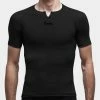 On Bike Isadore - 100% Merino SS Baselayer Black