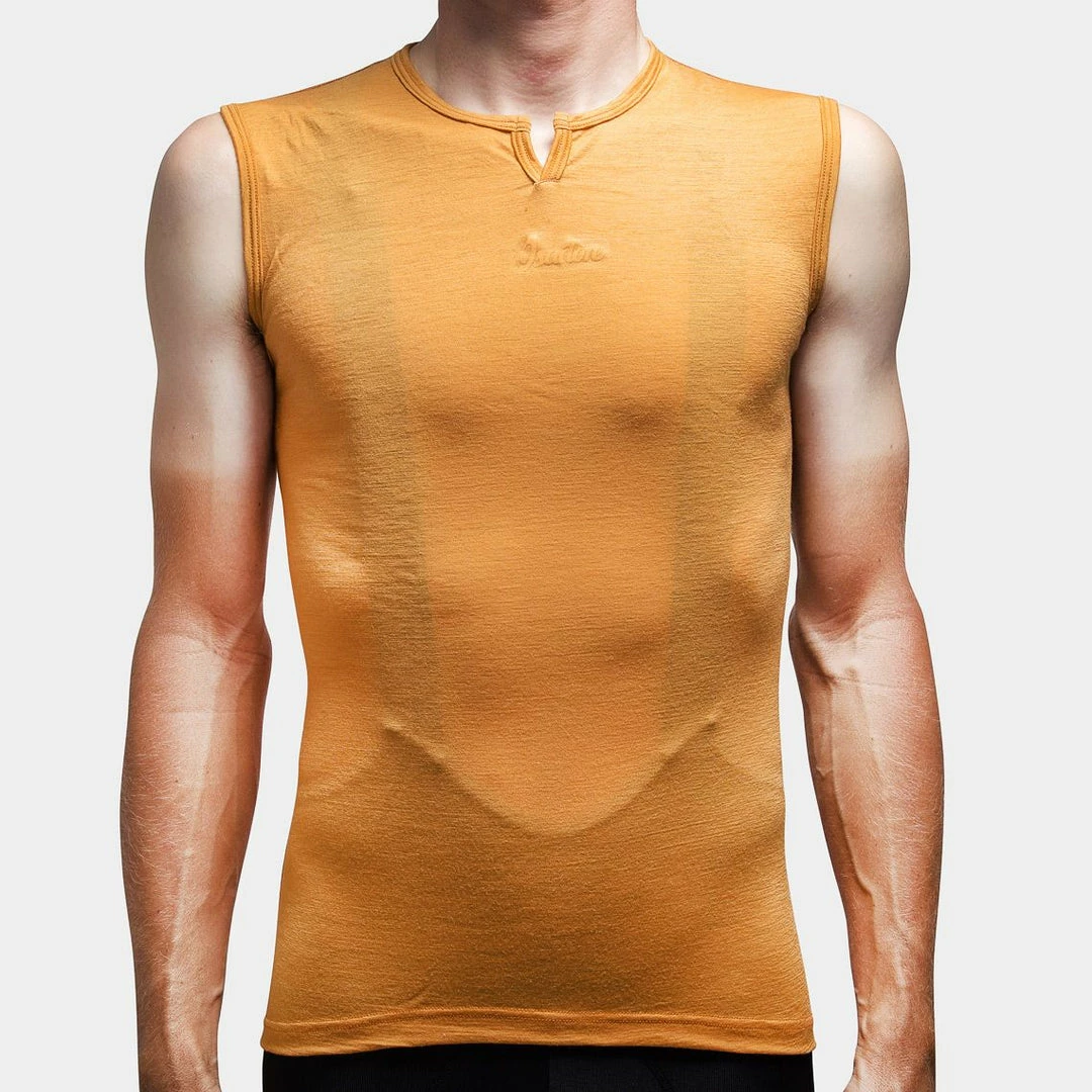 On Bike Isadore - 100% Merino SL Baselayer Golden Oak