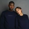 Rouleur Collection Entire Rouleur Collection Rouleur Logo - Organic Sweatshirt - Unisex - French Navy
