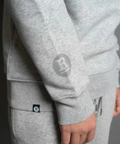 Rouleur Collection Entire Rouleur Collection Rouleur Logo Organic Sweatshirt - Unisex - Grey