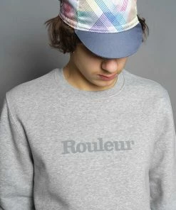 Rouleur Collection Entire Rouleur Collection Rouleur Logo Organic Sweatshirt - Unisex - Grey