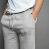 Rouleur Collection Rouleur Logo - Organic Jogger Pants - Unisex - Heather Grey Entire Rouleur Collection
