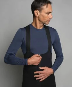 Ashmei Men's Padded Thermal Merino Bib Tights On Bike