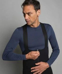 Ashmei Men's Padded Thermal Merino Bib Tights On Bike