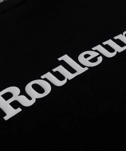 Rouleur Collection Rouleur Logo Organic Unisex T-Shirt - Black/White Entire Rouleur Collection