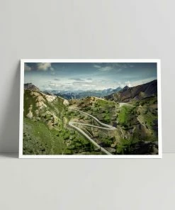 TheLogicalChoice Col D'Izoard - Art Print - Daniel Hughes Art & Photo Prints