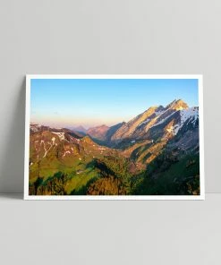 TheLogicalChoice Col De La Colombiere | Dawn - Art Print - Daniel Hughes Art & Photo Prints