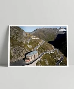 TheLogicalChoice Furka Pass - Art Print - Daniel Hughes Art & Photo Prints