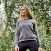 Rouleur Collection Rouleur Logo Organic Women's Sweatshirt - Charcoal
