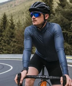 On Bike Isadore - Alternative Long Sleeve Light Jersey Mood Indigo