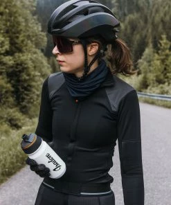 Isadore - Sector Jacket Anthracite Women On Bike
