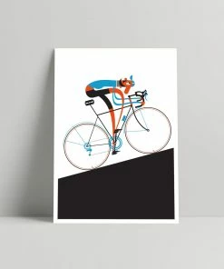 TheLogicalChoice Mick Marston - Art Work Le Grimpeur - Art Print - Mick Marston