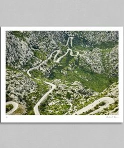 Rouleur Gallery Sa Calobra 06 - Art Print - Michael Blann