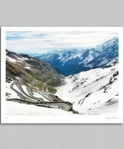 Rouleur Gallery Passo Stelvio 01 - Art Print - Michael Blann