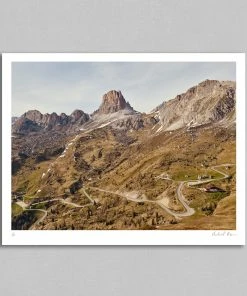 Rouleur Gallery Art & Photo Prints Passo Giau 01 - Art Print - Michael Blann