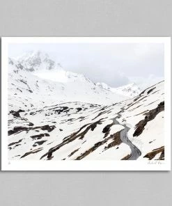 Rouleur Gallery Passo Gavia 01 - Art Print - Michael Blann Art & Photo Prints