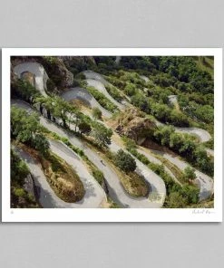 Rouleur Gallery Lacets De Montvernier 01 - Art Print - Michael Blann Art & Photo Prints