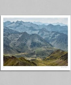 Rouleur Gallery Col Du Tourmalet 05 - Art Print - Michael Blann Art & Photo Prints
