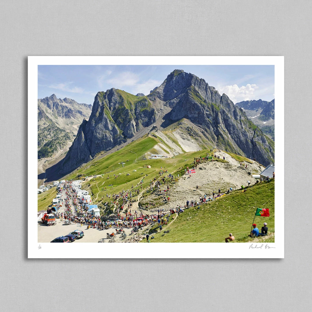 Rouleur Gallery Col Du Tourmalet 02 - Art Print - Michael Blann Art & Photo Prints
