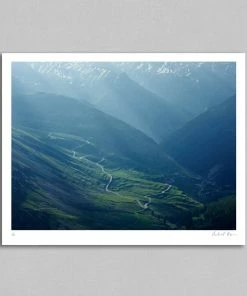 Rouleur Gallery Col De La Bonette 01 - Art Print - Michael Blann Art & Photo Prints