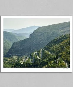 Rouleur Gallery Col De Braus 01 - Art Print - Michael Blann