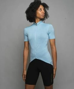 Ashmei Women's Signature Merino Cycle Jersey On Bike