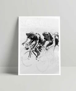 TheLogicalChoice Art & Photo Prints Gino Bartali - Art Print - Pasche Design
