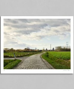 Rouleur Gallery Roubaix 08 - Art Print - Michael Blann
