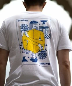 Rouleur Collection Rouleur - The Tours - Organic Unisex T-Shirt โ White Entire Rouleur Collection