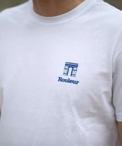 Rouleur Collection Rouleur - The Tours - Organic Unisex T-Shirt – White Entire Rouleur Collection