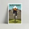 TheLogicalChoice Alpe D’Huez- Cycling Art Print - Michael Valenti Art & Photo Prints