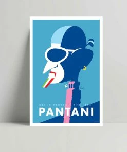 TheLogicalChoice Pantani - Cycling Art Print - Michael Valenti Art & Photo Prints