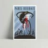 TheLogicalChoice Pairs-Roubaix 1896 - Cycling Art Print - Michael Valenti Art & Photo Prints