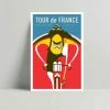 TheLogicalChoice TDF St Michel - Cycling Art Print - Michael Valenti Art & Photo Prints