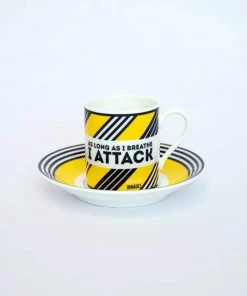 The Handmade Cyclist - Bernard Hinault - Espresso Cup & Saucer