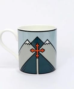 The Handmade Cyclist - Croix De Fer - Bone China Mug New Arrivals