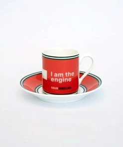 New Arrivals The Handmade Cyclist - Fabian Cancellara - Espresso Cup & Saucer