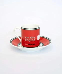 New Arrivals The Handmade Cyclist - Fabian Cancellara - Espresso Cup & Saucer