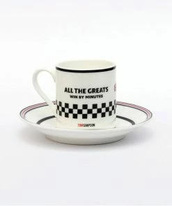 New Arrivals The Handmade Cyclist - Tom Simpson - Espresso Cup & Saucer