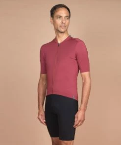 Ashmei Men's Evo Cycle Jersey On Bike