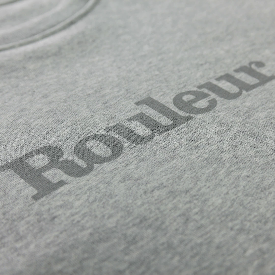 Rouleur Collection Entire Rouleur Collection Rouleur Logo Organic Sweatshirt - Unisex - Grey