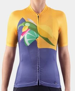 Isadore - Alternative Cycling Jersey Vision Of Life Women On Bike