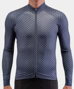 On Bike Isadore - Alternative Long Sleeve Light Jersey Mood Indigo